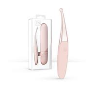 Senzi PinPoint Vibrator - Concentrated PinPoint Stimulation of the Clitoris - With 12 Strong Different Vibration Modes - USB Recharge Cable and Stylish Discreet Case Included - Oro Rosa