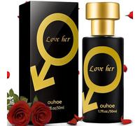 SEO-FANALLY Perfume Feromonas Hombre, 50 ml Feromonas Hombre para Atraer Mujeres, Colonia Perfume con Feromonas