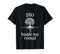 SEO me mantiene arraigado árbol espiritual crecimiento de la naturaleza Camiseta