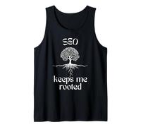 SEO me mantiene arraigado árbol espiritual crecimiento de la naturaleza Camiseta sin Mangas