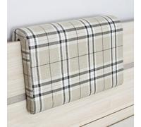 seokor Cojín de Cabecera Colgante 60x38cm 90x38cm Cojín de Respaldo de Lectura Suave Confort Almohada de Soporte Lumbar Funda Desmontable Lavable para Relajarse y Leer(A7,60x38x5cm)