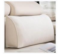 seokor Cojín del Respaldo Cabecero Cojín Respaldo Cama y Sofá, 70cm Suave Cómodo Almohada de Lectura, Grande Lumbar Apoyo Cojín, Desmontable Cojín de Cabecero, Cojines de Pared(A3)