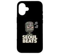 Seoul Beats Lindo Micrófono Lindo K-Pop Música Carcasa para iPhone 16