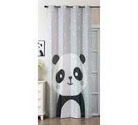 Seoul Collection 2024120 - Cortina con Ojales (Fibra Gruesa, 245 x 140 cm), diseño de Panda