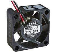 SEPA MFB25F12 Ventilador axial 12V DC 4.2m³/h (L x W x H) 25x25x10mm