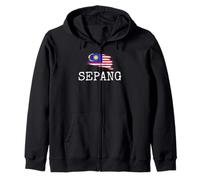 Sepang Malasia País Viaje Familiar Viajes Ciudad Hombres Mujeres Sudadera con Capucha