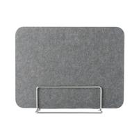 Separador acústico de escritorios, panel divisorio de oficina, separador de ruido para escritorios, ideal para espacios de trabajo, bibliotecas y aulas: minimiza el ruido,Light Gray-L 40cm*H 30cm