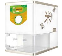 Separador automático de salvado de arroz, peladora portátil de trigo, trituradora de arroz de 500 W, trilladora de arroz, precisión ajustable, para molino de granos