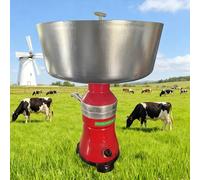 Separador centrífugo ajustable de crema de leche de 5000-11000 rpm, separador centrífugo eléctrico de crema de leche de 80 l/h