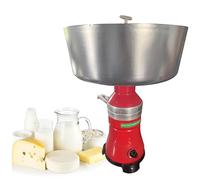 Separador centrífugo crema, desnatador eléctrico de leche de 80 l/h, separador de leche de cabra ajustable de 5000-11000 rpm
