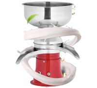 Separador centrífugo de crema de leche,Separador de crema eléctrico de acero inoxidable,Desnatador de leche eléctrico,Separador de leche de cabra 100L/H Salida 10500RPM