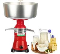 Separador centrífugo eléctrico de crema de leche, descremadora de capacidad de 80 l/h para leche fresca de vaca y cabra, fabricante de crema eficiente para procesamiento de lácteos