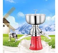 Separador centrífugo eléctrico de crema de leche para desnatar leche de vaca y cabra, acero inoxidable, capacidad de 50 l/h