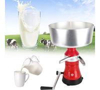 Separador Centrífugo Eléctrico De Leche Y Crema, Separador Eléctrico De Crema De Acero Inoxidable De Alta Velocidad De 11000 Rpm, Separador Comercial De Batidos Con Recipiente Para Leche De 12 L