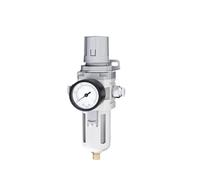 Separador de aceite y agua con drenaje AW2000 compresor de aire filtro de aire bomba de aire válvula reguladora de presión reducción de presión de neblina de aceite