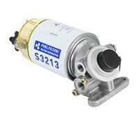 Separador de agua con filtro de combustible marino, Filtro de combustible marino Qiilu, filtro de combustible marino, separador de agua, kit completo S3227, piezas de motor fuera de borda de barco