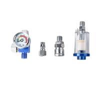 Separador de agua y aceite de aire profesional con medidor regulador para pintura automotriz, pieza de pintura a prueba de herrumbre