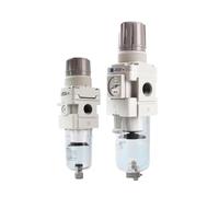 Separador de agua y aceite de fuente AW20/30-02E con válvula reguladora de presión - Filtro de alta eficiencia for uso industrial(AW40-04DG-B)