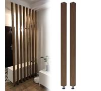 Separador de ambientes de madera personalizable, partición ajustable para salas de estar, estudios y entradas, diseño versátil para privacidad y gestión del espacio