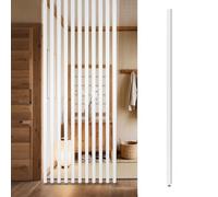 Separador de ambientes de madera, separador de espacio independiente de suelo a techo para oficinas, restaurantes, decoración del hogar, elegantes listones huecos para escaleras y porches