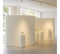 Separador de ambientes de papel,tabique divisorio portátil para oficina,separador plegable para separación de ambientes,pantalla divisoria plegable para interiores para oficina o estudio White-2x2m