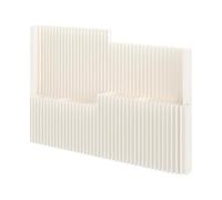 Separador de ambientes plegable portátil con 2 estantes. Partición temporal de privacidad para el hogar, oficina, tienda de ropa, empresa. Solución versátil y ligera y elegante