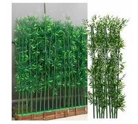 Separador de bambú artificial para exteriores, para balcón, jardín y patio, perfecto para decoración del hogar y espacios al aire libre
