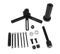 Separador de cárter de acero metálico, herramienta instaladora de extractor de cárter de cigüeñal con adaptador de clip C