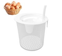 Separador de claras de huevo - Filtro separador de silicona | Colador de huevos - Para cocineros, adultos, cocina doméstica, pastelería, cocina al aire libre
