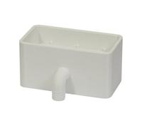 Separador de condensación colector de condensación para sistema de ventilación, canal plano, 110 x 55 mm, cocina, baño