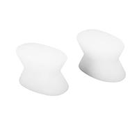 Separador de Corrección del Dedo del Pie, 1 Par de Gel de Silicona Protector del Dedo del Pie Separador Alisador Alineación Alivio del Dolor Corrector de Juanetes Separadores del Dedo del Pie Endereza