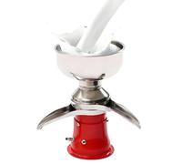 Separador de Crema de Leche eléctrico centrífugo desnatador de 50/100 l/h, 10500 RPM,con Recipiente de 5 l/7 l,Acero Inoxidable 304, para Preparar Crema y Leche desnatada en Granjas lácteas 100L/H
