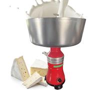 Separador de crema de leche, salida de 80 l/h, ajustable 5000-11000 rpm, separador centrífugo para convertir leche cruda en leche descremada, ideal para uso doméstico y agrícola