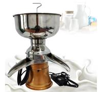 Separador de crema eléctrico, separador centrífugo de acero inoxidable para leche de cabra y vaca, convierte la leche cruda o entera en crema y leche desnatada