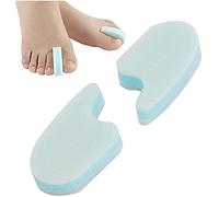 Separador de Dedos de Espuma, Espaciadores de Dedos de Espuma Transpirables para Aliviar el Dolor Separadores de Dedos de Esponja Reutilizables Lavables (azul)