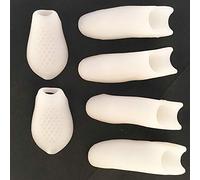 Separador de Dedos de Silicona, 3 Pares de Separadores de Dedos Correctores de Hallux Valgus con Desprendimiento de Dedo Pequeño Y Dedo Pequeño para Aliviar Juanetes