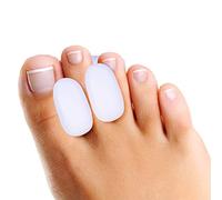 Separador de dedos de silicona para juanetes, corrección de dedos de los pies, 4 unidades