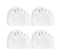 Separador de dedos flexible corrector de martillo, seguro que es un título de producto para enumerar el kit de alivio de juanetes separador ortopédico que contiene cinco agujeros frontales de panal de