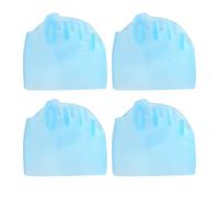 Separador de dedos flexible corrector de martillo, seguro que es un título de producto para enumerar el kit de alivio de juanetes separador ortopédico que contiene cinco agujeros frontales de panal