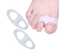 Separador de dedos | Plancha de silicona para dedos ondulados, cómodo dedo del pie, corrector de dedos en martillo reutilizable para dedos en martillo, dedos correctos, alivio de dedos en martillo
