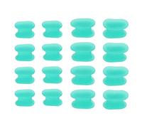 Separador de Dedos, Separador Profesional de Dedos Superpuestos Separadores de Dedos de Silicona Corrector de Juanetes Suave Y Flexible para la Piel para Hombres Y Mujeres