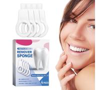 Separador de dientes | Limpiador de manchas | 4 herramientas de limpieza de dientes | Formato compacto, ligero y suave - ideal