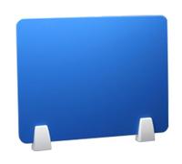 Separador de escritorio acrílico insonorizado de 8,9 cm de grosor, independiente para oficina y hogar, absorción acústica para mejorar el enfoque, pantalla de privacidad para espacios de trabajo