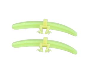 Separador de Extensión de Pestañas, Separador de Extensión de Pestañas de Silicona Reutilizable para Uso Doméstico (YELLOW)