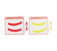 Separador de extensiones de pestañas, 2 pares, separador reutilizable para injerto de pestañas con base de silicona y patas de rana, ayuda para la aislación de pestañas para