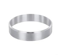 Separador de filtro de aire de aluminio de 1 pulgada para Holley y para puente Edelbrock, compatible con para SBC 350 y para motor Ford 302, plateado (1 pulgada)
