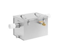 Royal Catering RCFA 20 - Separador de grasa (21 L, acero inoxidable, para cocina, separador de grasa)