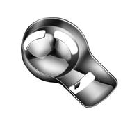 Separador de huevos acero inoxidable - Herramienta yema huevo cruda con filtro tamiz, utensilio cocina compacto | Colador seguro para alimentos cocinar, hornear, hacer pasteles, hogar, restaurante, pr