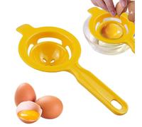 Separador de huevos, ayudante de cocina, filtro separador de yemas y claras de huevo, con función de colador, ayudante de cocina apto para alimentos para hornear y cocinar con práctica función de