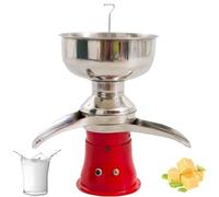 Separador de leche centrífugo eléctrico, consistencia ajustable, 10180 RPM, contenido de grasa ≤0,03%, for crema, mantequilla, batido